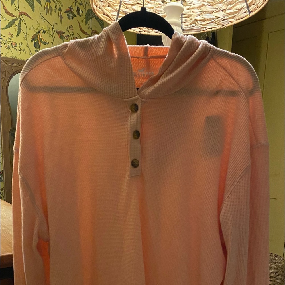 Hollister Comfy Pink Sweatshirt/Hoodie